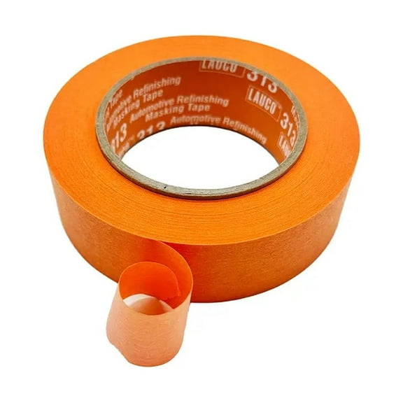 LAUCO 313 Industrial Masking Tape - Orange for Automotive Size: 48x55mm 20 units [19542]