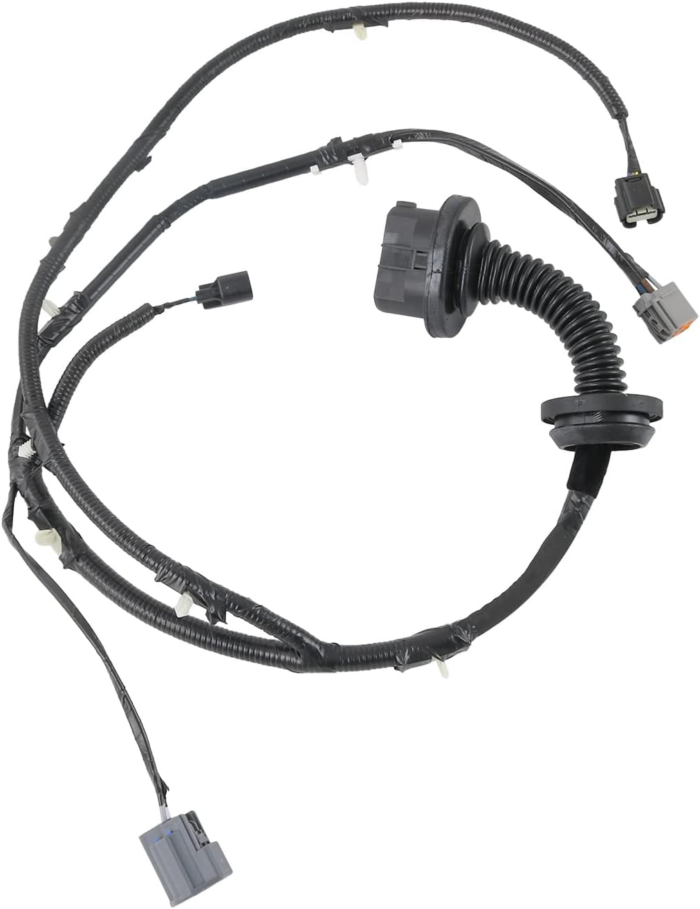 Driver Side LH Rear Door Jumper Harness Compatible with 2009-2014 Ford F150 Crew Cab Replaces# 9L3Z-14631-CAA Rear Left Door Jumper Wire Assembly