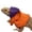 Purple orange, variant on Bearded Dragon Clothes Costume Accessories Apparel Clothing Hand-made Warm Coat Hoodies Jackets for Small Animal Geckos