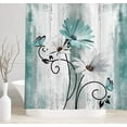 thumbnail image 6 of Rustic Farmhouse Shower Curtain, Bathroom Curtain with 12PCS Hooks, 72X72 in, 6 of 9