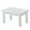 White, variant on HERFIER 1Pc Wooden Tea Table Model Creative Coffee Table Mini Furniture Ornament (White)