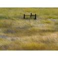 thumbnail image 2 of Gulin, Sylvia 32x25 Gold Ornate Wood Framed with Double Matting Museum Art Print Titled - USA-Washington State-Palouse with wooden fence posts in grass field, 2 of 4