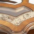 thumbnail image 4 of Michael Amini Villa Valencia Wood Cocktail Table - Classic Chestnut, 4 of 5
