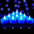 thumbnail image 1 of Velas de té LED BEICHI, 50 unidades, color azul, 1 of 6
