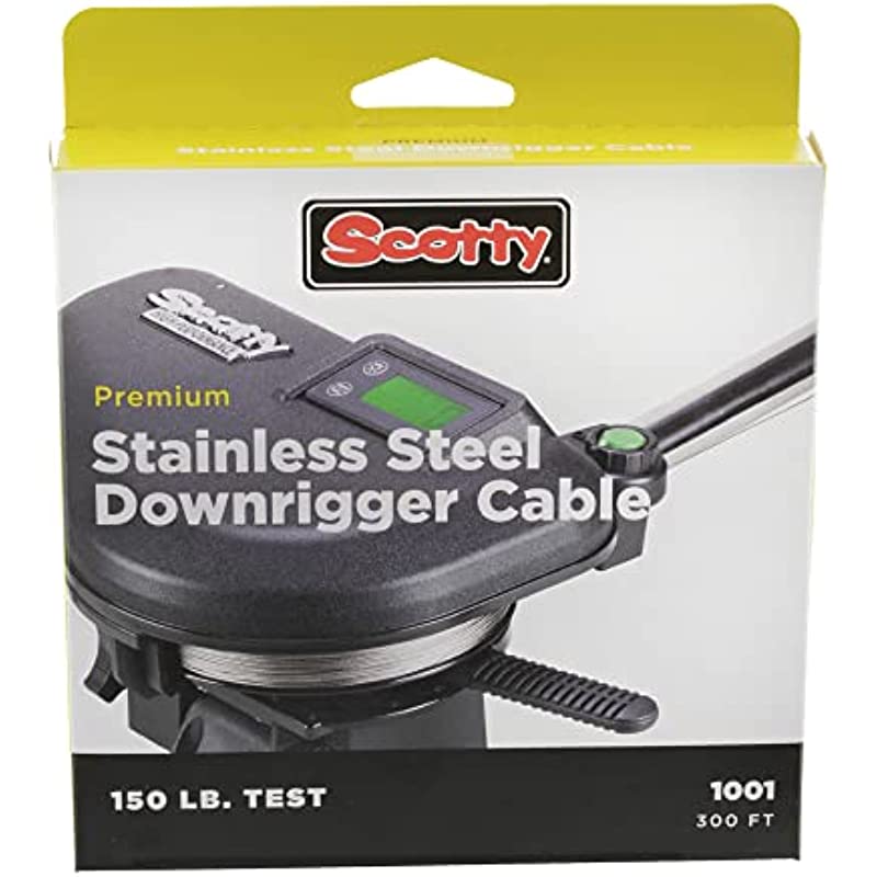 Scotty 1001 Premium Stainless Steel Replacement Downrigger Cable 300