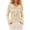 Light Yellow, variant on ZHOGXU Lightweight Knit Cardigan For Women Lace Trim Turndown Collar Button Front Sweater Jacket Stylish,Vacation,Black,S