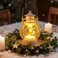 thumbnail image 4 of Santa Claus LED Night Light Portable Plastic Christmas Decoration for Indoor and Outdoor Use with Handle, 4 of 6