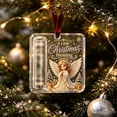 thumbnail image 3 of Christmas Cash Gift Holder Ornament - Clear Christmas Money Holder for Cash Gift - Xmas Tree Hanging Ornaments or Decoration (C), 3 of 7