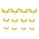 thumbnail image 1 of 12 pegatinas de pared de mariposa 3D para decoración de habitación de niños, calcomanías de arte de libélula (QT001) Likrtyny Para estrenar, 1 of 7