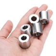 thumbnail image 4 of 5pcs Stainless Steel Spacer 3/8" Bore x 3/4" OD x 3/4" Length Screw Standoff Bushing Round Metal Spacer, 4 of 5