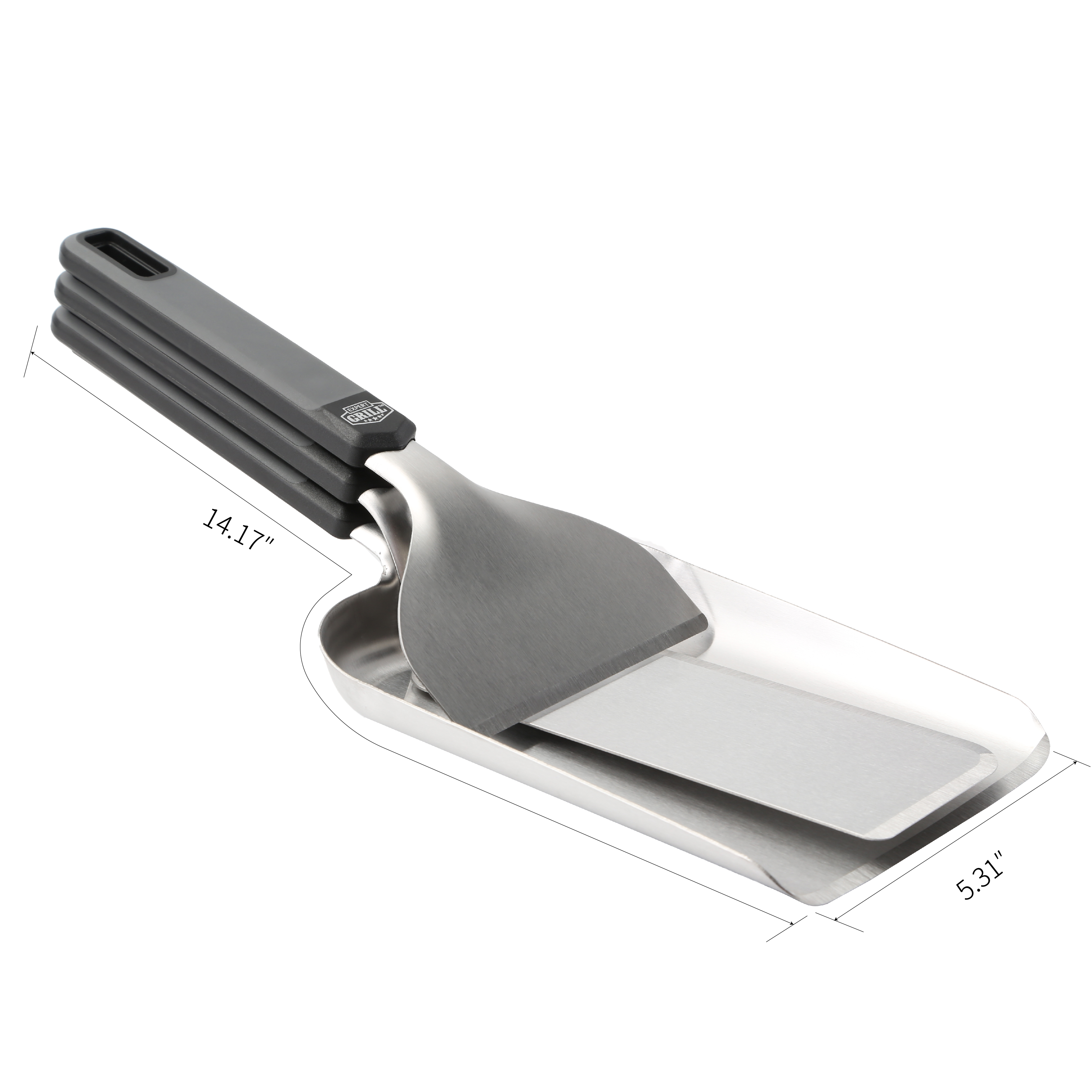 Expert Grill 3-Piece Stainless Steel Griddle Tool Kit photo 2