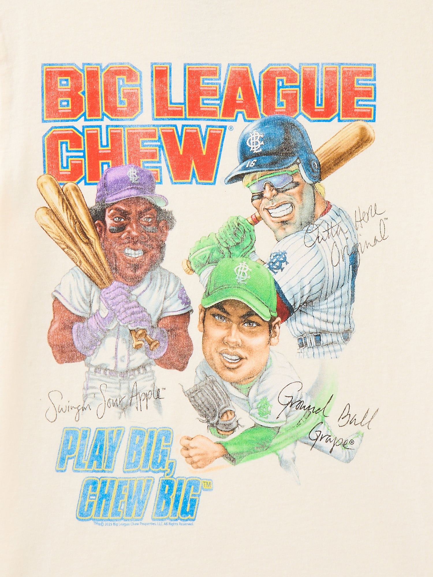Big League Chew Boys Graphic Tee with Short Sleeves, Sizes 4-18