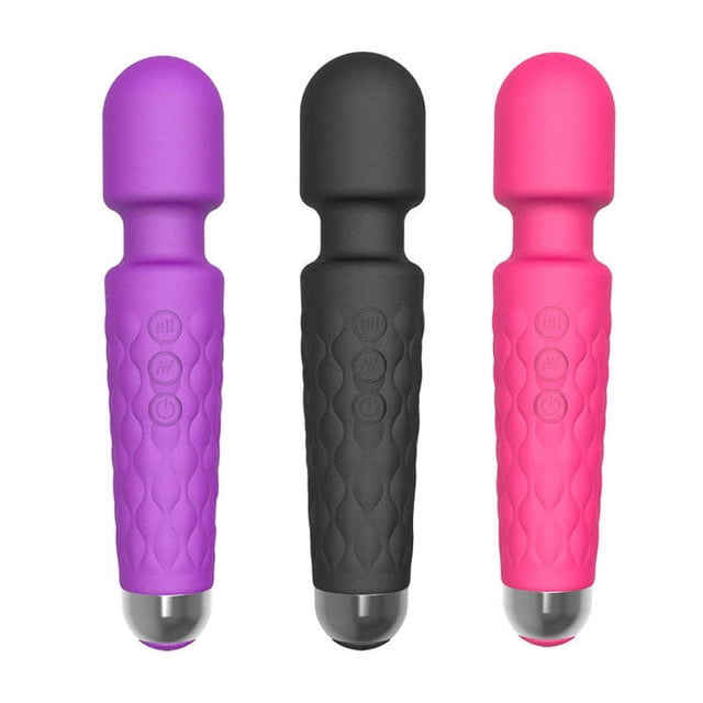 Masajeador AV Wand Vibrador personal Magia Terapia inalámbrica Hombros Pie Cuello Espalda Cara Vibrador de masaje de mano para mujer Sincero Hogar