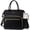 Black, variant on LOVEVOOK Lunch Bag Women, Insulated Adult Lunch Box for Women Work, Wide Opening Leakproof Cooler Tote Bag for Office Campus Picnic Beach with Shoulder Strap, Loncheras Para Mujer with Cup Holder