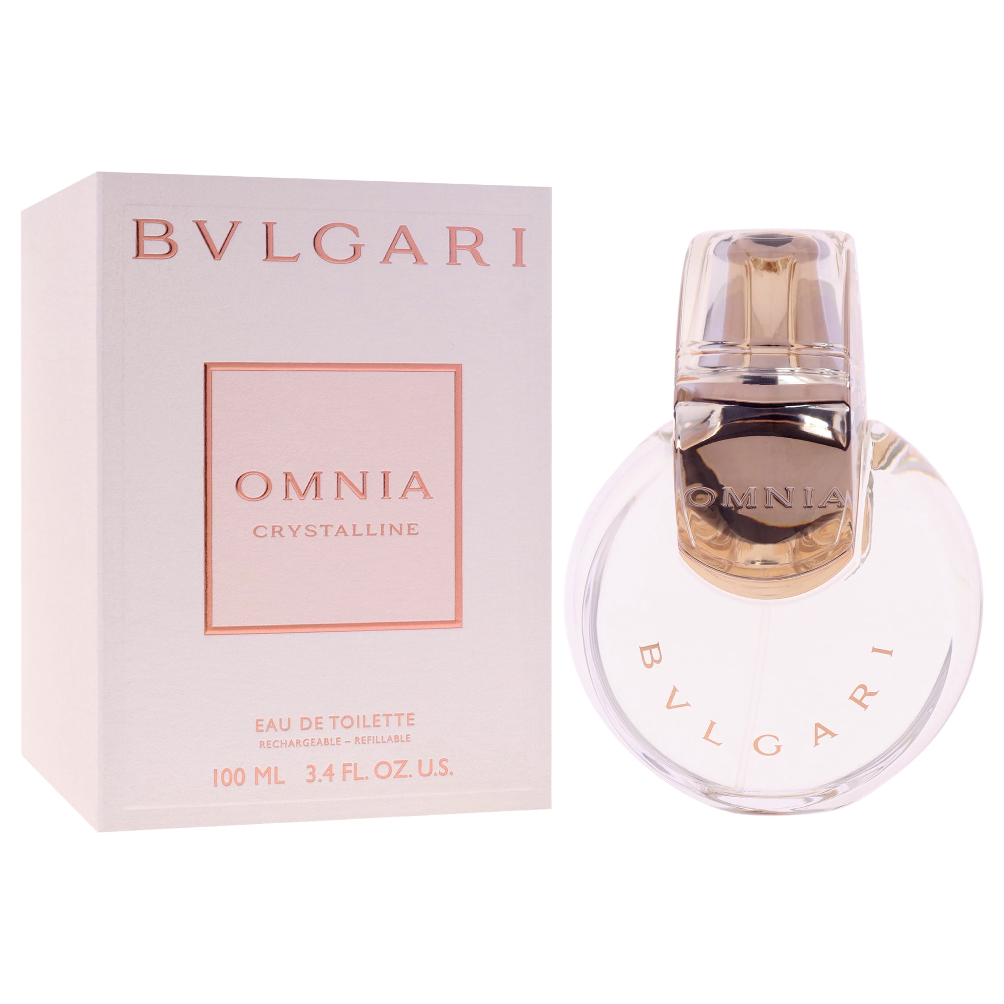 Bvlgari Bvlgari Omnia Crystalline , 3.4 oz EDT Spray (Refillable