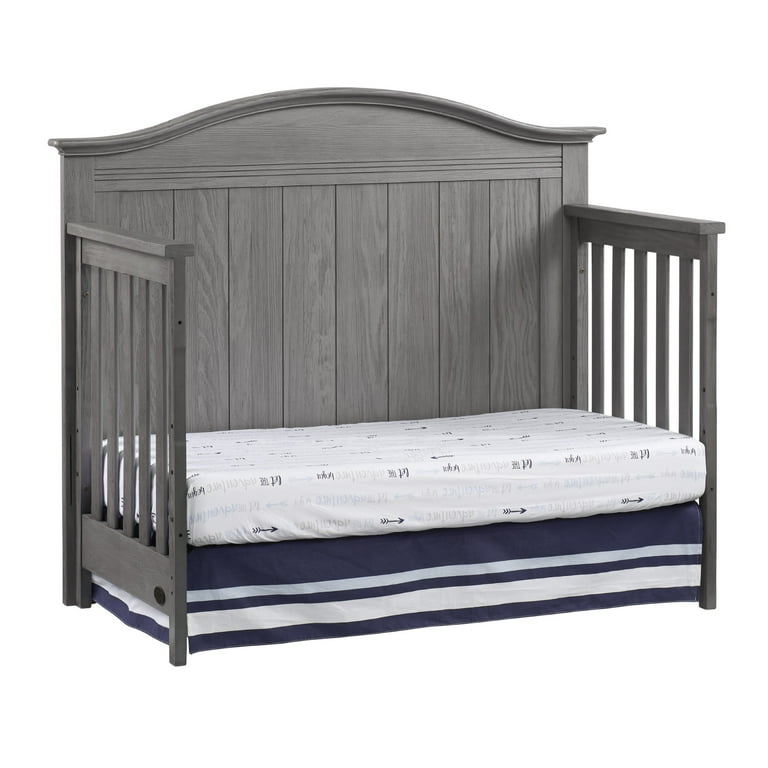 Soho Baby Chandler 4 in 1 Convertible Crib Graphite Gray