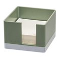 thumbnail image 1 of AMERTEER 1 Pcs Storage Box Large Capacity Smooth Writing Plastic Portable Stationery Sticky Notes Cube Holder School Supplies, 1 of 10