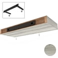thumbnail image 3 of Ballucci 36" Floating Shelf, Wood Wall Mount Shelf with Invisible Bracket, 6" Deep, Gray, 3 of 8