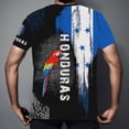 thumbnail image 7 of 2026 Soccer Cup Graphic Jersey for Men, Short Sleeve Crew Neck Tee with Player Silhouette & Watercolor Flag for Streetwear & Fan Gathering White XXXL, 7 of 7
