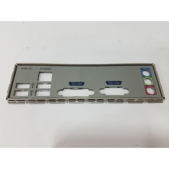 Pre-Owned HP 657002-001 I/O Shield For Pro 3400 MT Desktop Motherboard (Good)