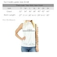thumbnail image 2 of Zenana Women & Plus Sleeveless Mock-TurtleNeck Pleated Top with Waistband, 2 of 4