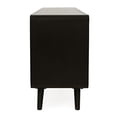 thumbnail image 5 of Jofran Marlowe Mid-Century Modern 64" Curved Media Console TV Stand with Tapered Legs and Storage Drawers, 5 of 9