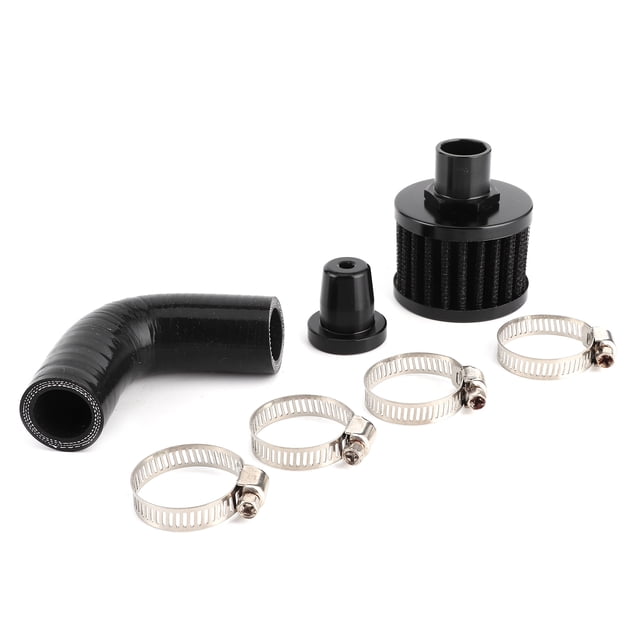 Ventilación del cárter del cigüeal Ventilación del cárter Ventilación del cárter Filtro de aire Kit de filtro de desvío Kit de desvío de ventilación del cárter Accesorio para automóvilKit de filtro de Mgaxyff No