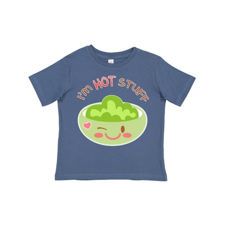 

Inktastic I m Hot Stuff- Cute Wasabi Dish Gift Toddler Boy or Toddler Girl T-Shirt