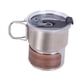 thumbnail image 4 of Taza de Acero inoxidable shamjiam para acampar con mango plegable Estilo B, 4 of 8