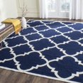 thumbnail image 5 of Safavieh Dhurries Dark Grey Contemporary Rug - 2'6" x 10', 5 of 5