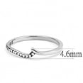 thumbnail image 2 of Women's Stainless Steel High polished CZ Clear 0.89(g) Engagement Ring, 2 of 2