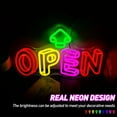 thumbnail image 5 of UPONRAY 3D Open Neon Signs, 16.5"*9.8" Dimmable & USB-Powered LED Neon Light, Stylish Wall Decor for Restaurant, Store, Bar, Cafe, Club, 5 of 12