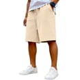 thumbnail image 1 of New Short Summer Pocket Fitness Casual Shorts Men Loose Comfort Running Men Short Pants Daily Fitness Sweatpants, 1 of 3