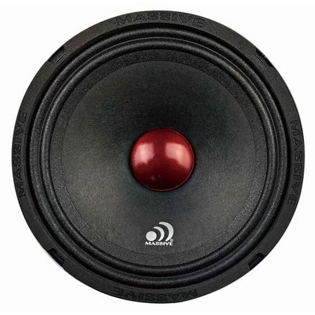 Massive Audio MM6H 6.5" MM Series Midrange 4-ohm Car Speaker 280W Peak