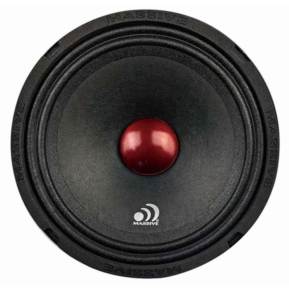Massive Audio MM6H 6.5" MM Series Midrange 4-ohm Car Speaker 280W Peak