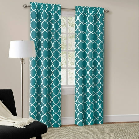 Mainstays Calix Fashion Window Curtain Panel, Set of