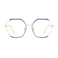 thumbnail image 2 of Gafas de lectura Sonducket Lentes anti-azules Tipo polígono cuadrado, 2 of 6