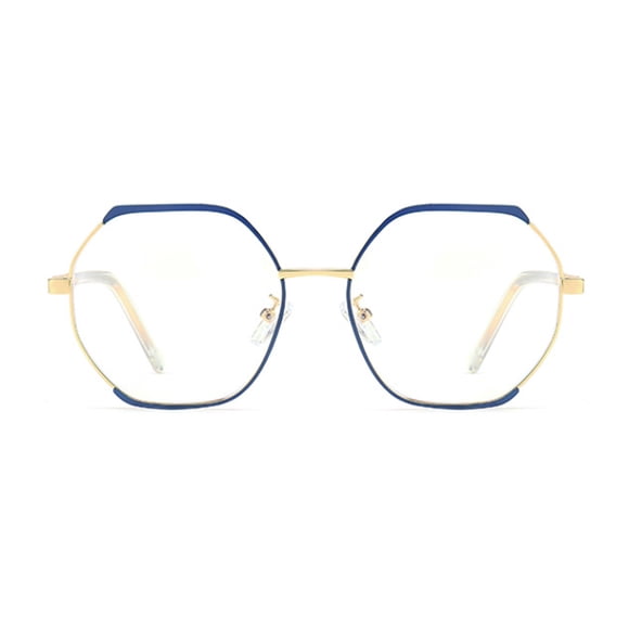 Sonducket Gafas de lectura, gafas de lectura, lentes antiazules, luz azul de gran tamaño, suministros de oficina, diseño elegante de ordenador, Type3 NO3