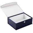 thumbnail image 2 of Hallmark 13" Medium Holiday Gift Box (Silvery Trees), 2 of 4