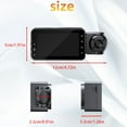thumbnail image 3 of Dash Cam 1080P High Definition Two Recording Wifi Interconnection 3 Inch Screen Infrared Night Vision Driving Recorder For Front And Inside Vehicle Security Recording, 3 of 7