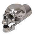 thumbnail image 1 of Hammered Aluminum Skull Exhaust Tips - 4", 3.5", 3", 2.5", 2.25" or 2" (3.5 Inch), 1 of 2