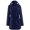 Navy, variant on FRSASU Women's Rain Jacket Solid Color Sun Protection Waterproof Raincoat with Hood Cycling Bike Jacket Black L(L)