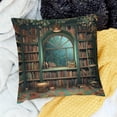 thumbnail image 2 of BCIIG Room Bookshelf Window Throw Pillow Cover for Home Furnishing 22x22in, 2 of 5