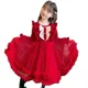 thumbnail image 5 of Vestido de Estilo Princesa para niñas, ropa de moda para otoño e invierno, falda acampanada para niñas pequeñas, nueva colección 2024, 5 of 5
