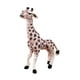 thumbnail image 5 of Jirafa de peluche de juguete, lindo juguete para niños, realista para niños, niñas y niños. Gris claro, 5 of 9