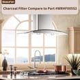 thumbnail image 3 of WRHF005S2 Carbon Charcoal filters Fit for Winflo 30 In. Convertible Stainless Steel Glass Island/Wall Mount Range Hood (Set of 4), 3 of 6