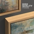 thumbnail image 4 of wall26 Framed Canvas Print Wall Art Set Grunge Pastel Teal Yellow Landscape Abstract Shapes Illustrations Modern Art Decorative Multicolor Chic for Living Room, Bedroom, Office - 24"x36"x3, 4 of 5