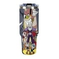 thumbnail image 2 of The Cuphead Show 40 Oz Tumbler With Handle And Straw, Stainless Steel Vacuum Travel Mug, Double Wall Vacuum Insulated Tumbler With Lid, Water Bottle for Gifts Party Office Coffee, 2 of 8