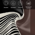 thumbnail image 6 of Brown Black Cloth Napkins, Modern Abstract Art Farmhouse Striped Washable and Reusable Dinner Napkins Set of 6, Table Napkin for Kitchen Party Birthday Wedding Hotel Housewarming 20"x20", 6 of 9