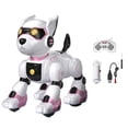 thumbnail image 4 of Juguete de Perro Robot para caminar, Robot con táctil inteligente RC para cachorros, perro mecánico eléctrico para niños y adultos, regalos de Rosa, 4 of 9